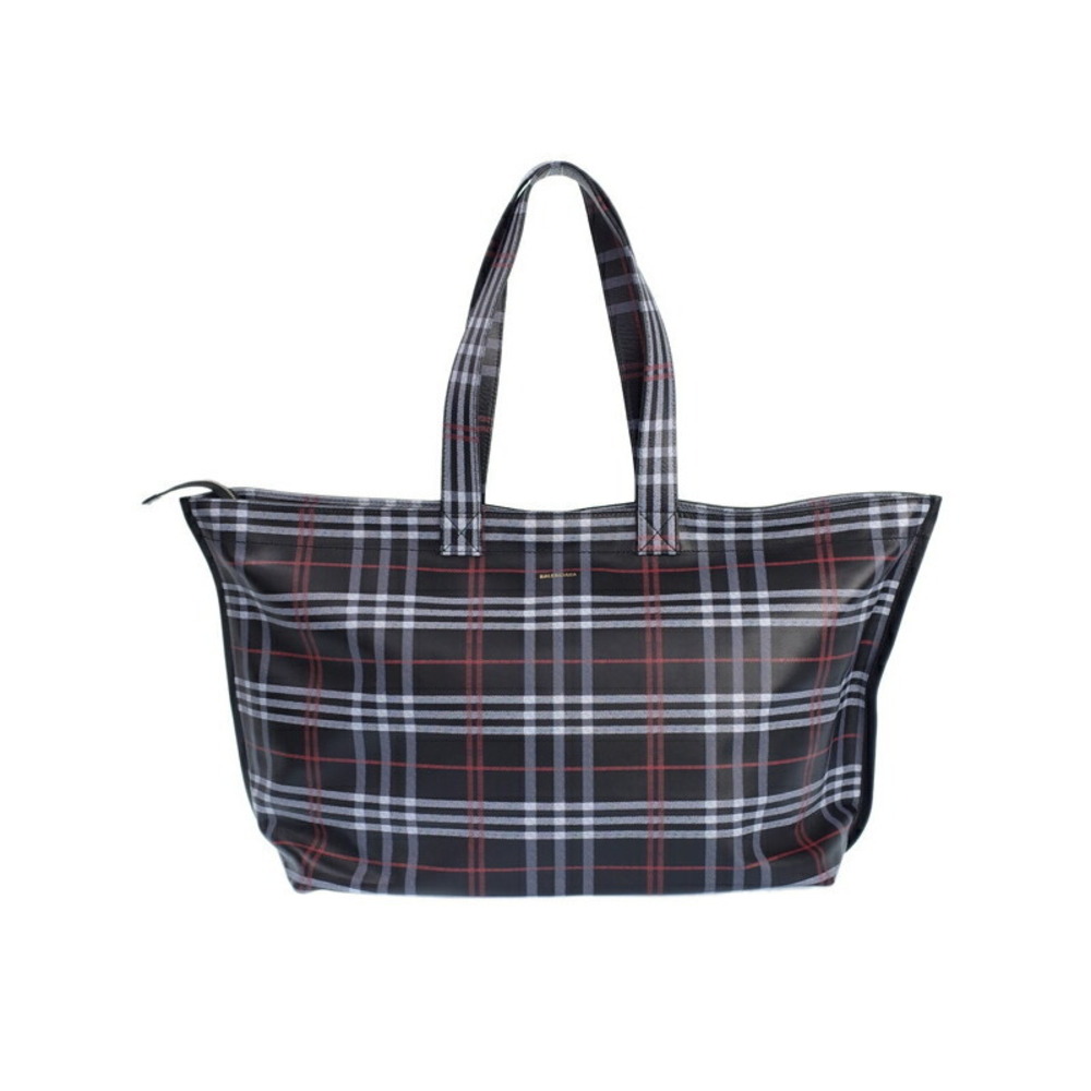 Balenciaga Check Tote Bag